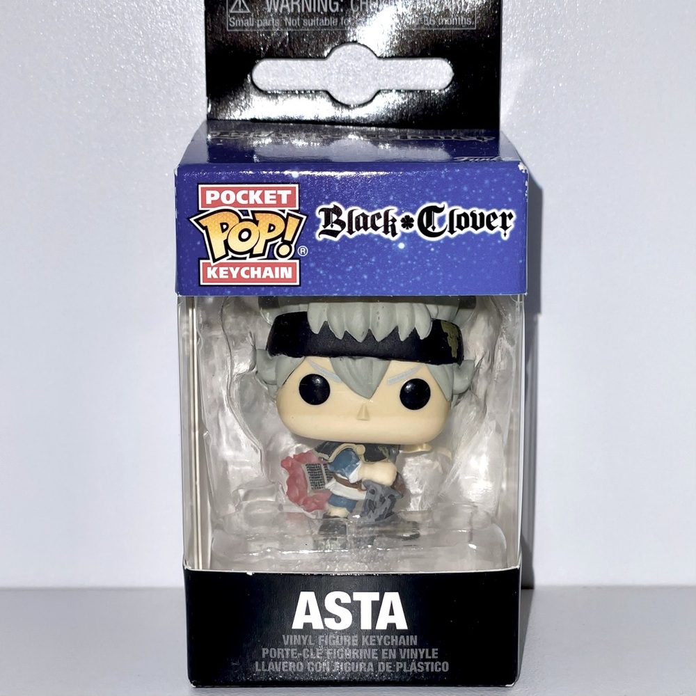 Black Clover Asta Funko Pop Keychain
